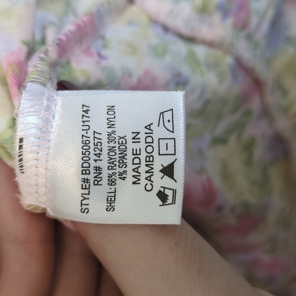 Blashe multicolored floral sleeveless ruched bodycon mini dress - Picture 7 of 9